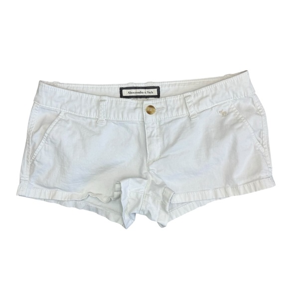 Abercrombie & Fitch Pants - Abercrombie & Fitch Women's White Shorts size 6